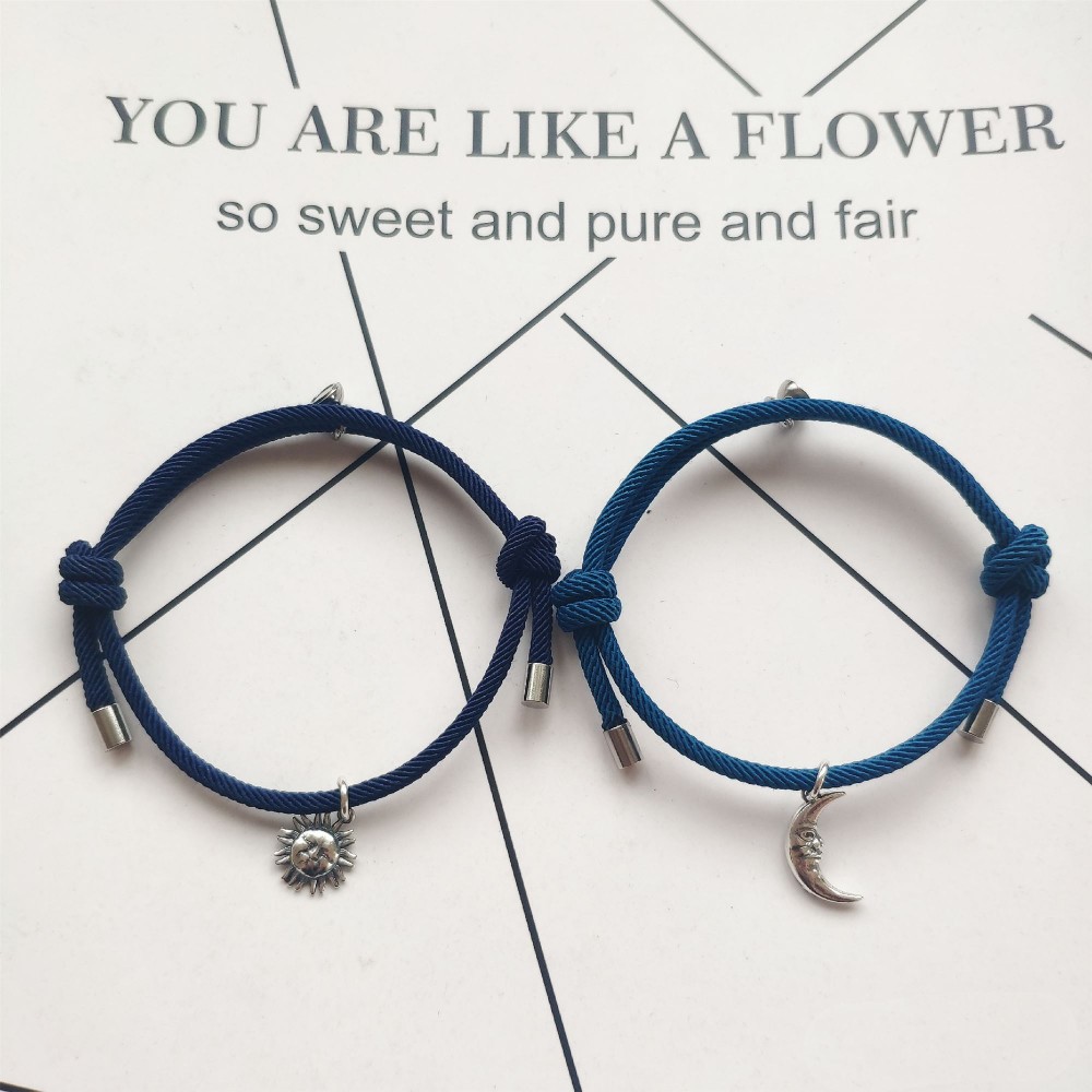 Personalized Moon and Sun Bracelets for 2 Moon Sun Best - Etsy | Friendship  jewelry, Cute friendship bracelets, Moon jewelry