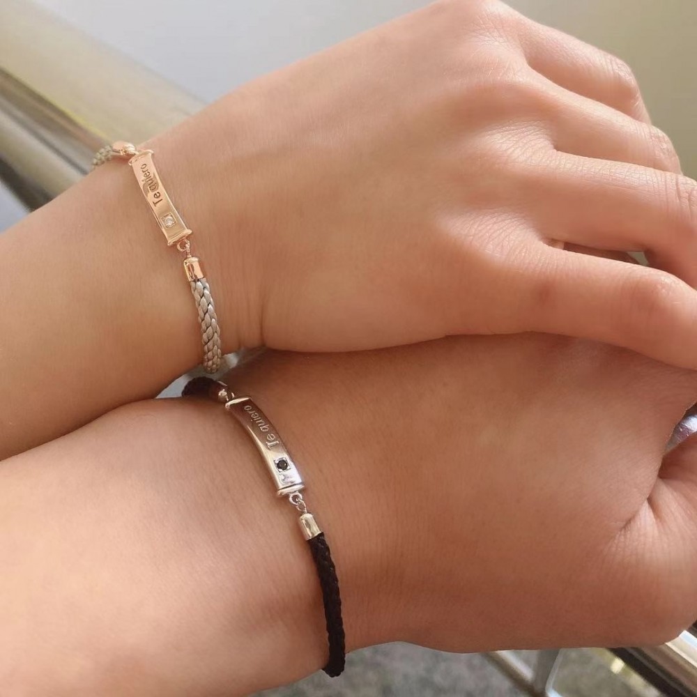 Couples Bracelets Magnetic Distance Couple Bracelets His And Her Lover  Bracelet | eBay