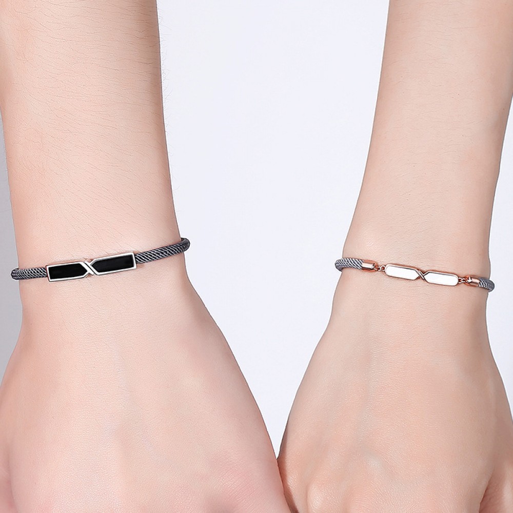 Infinity Couple Name Bracelet - 99 Customized Jewellery
