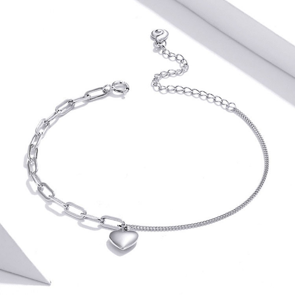 Buy Sterling Silver Bracelet for Women, Silver Chain Bracelet, Minimalist Silver  Bracelet, Dainty Silver Bracelet, Elegant Silver Bracelet, 590 Online in  India - Etsy