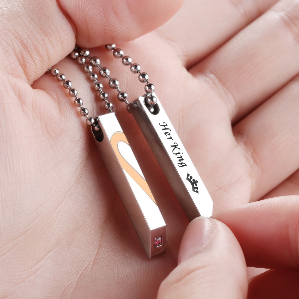 They/Them She/Her He/Him She/They He/They Pronoun Silver Acrylic Pendant  Necklace ⋆ It's Just So You
