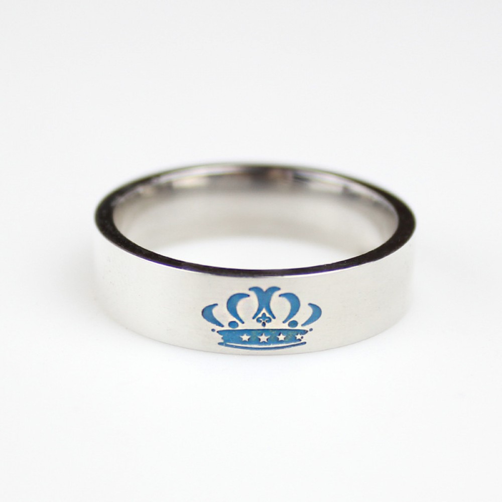Silver Crown Ringking Me Ringking for a Daysterling Silver Crown Bandcustom  Made in YOUR Size - Etsy
