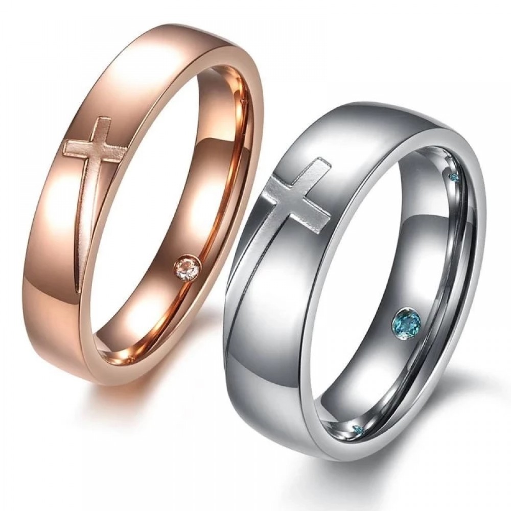University Trendz Unisex Stainless Steel Silver Plated His and Her  Heartbeat Rings for Couples Love of Life Matching Promise Ring Couple Rings  (Rose Gold) : Amazon.in: Fashion