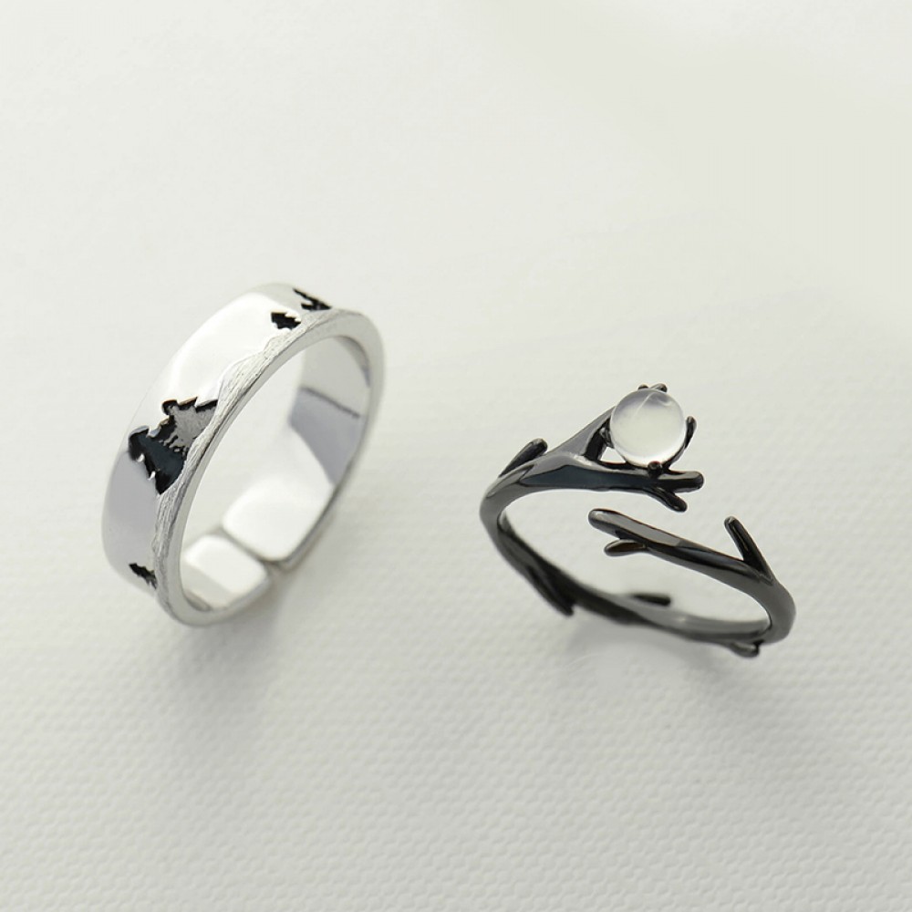 Titanium Steel I Love You I Know Rings For Couple