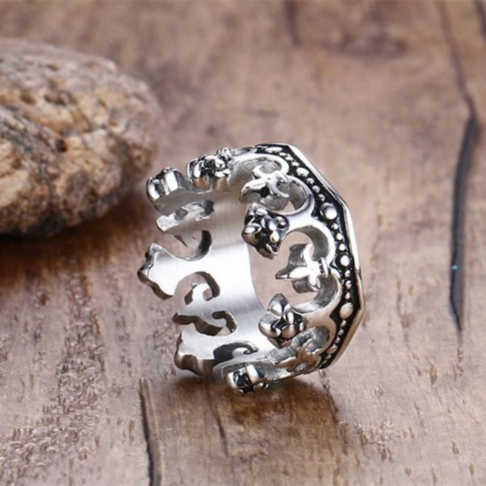 AOBOCO Birthday Gifts for Him, 925 Sterling Silver Lion Ring King Ring for Men  Boys Son Uncle Father - Walmart.com