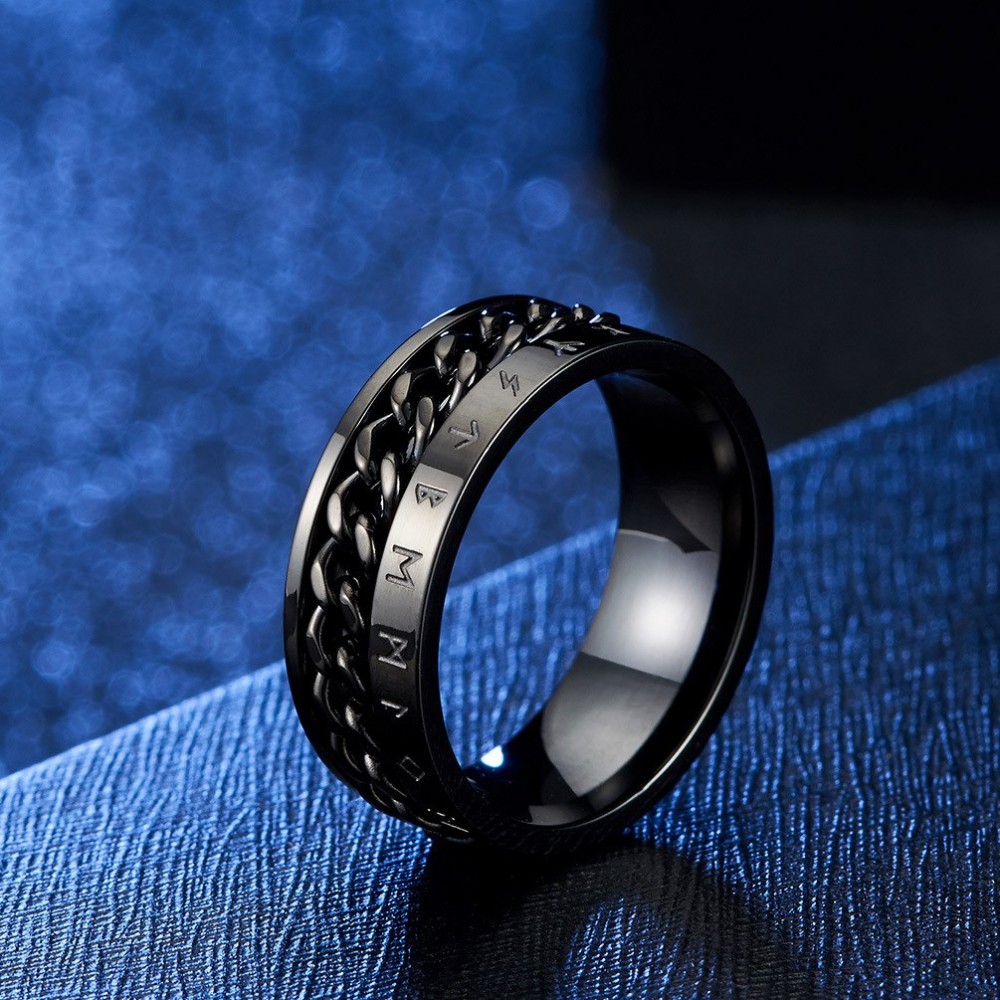 Personalized Couples Rings Custom Promise Rings for Couples His and Hers  Black Ring Set Titanium Steel Wedding Bands Engagement Rings for Men Women  1 PC Men's Ring | Amazon.com