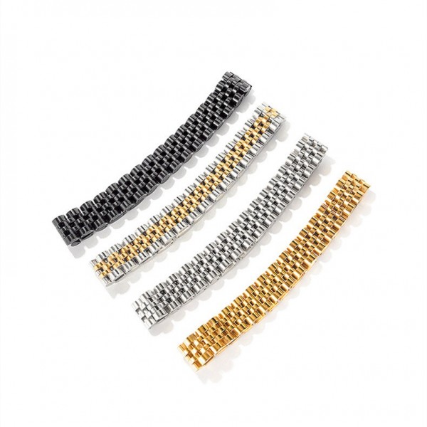 Simple Mens Chain Bracelets In Titanium