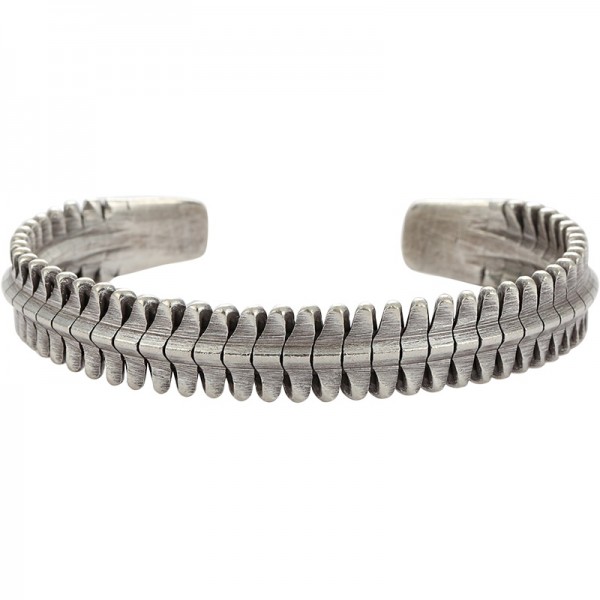 Unique Keel Bangles Bracelet For Men In Sterling Silver