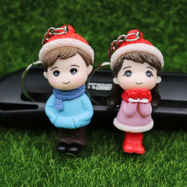 Cute Doll Keychains For Couples
