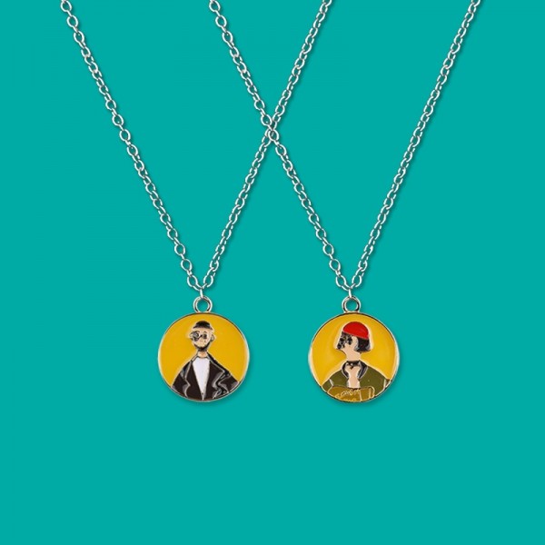 Personalized His And Hers Matching Necklaces