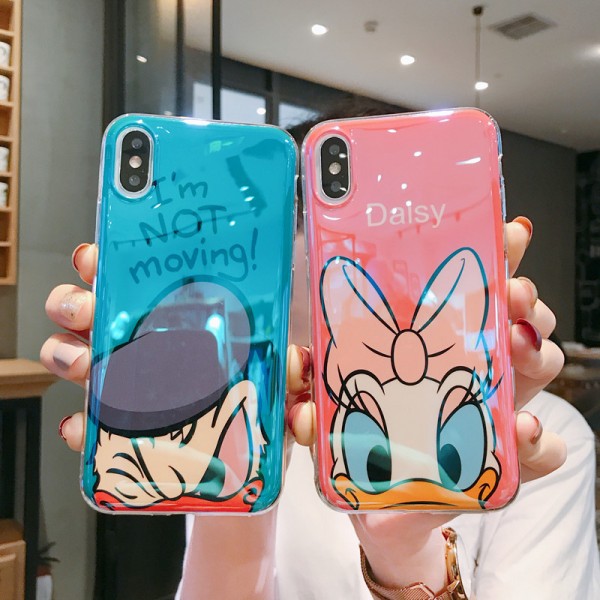 Donald And Daisy Duck iPhone Cases For Couples In Silicone