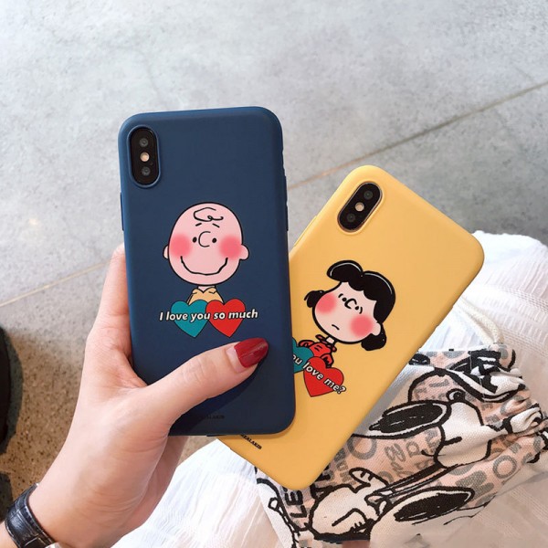 Lucy And Charlie iPhone Cases For Couples In TPU