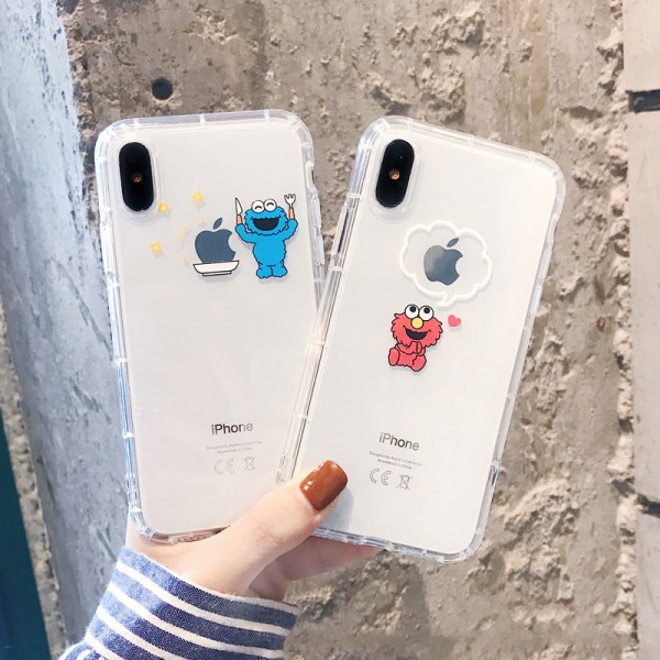Elmo And Cookie Monster iPhone Cases In TPU
