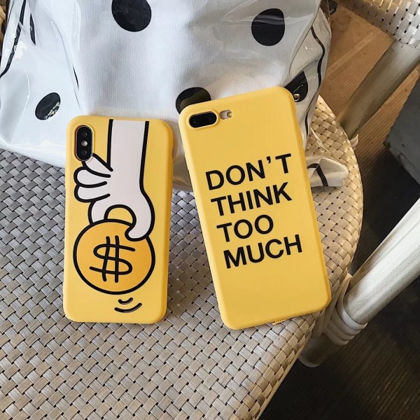 Cool Yellow iPhone Cases For Couples In TPU