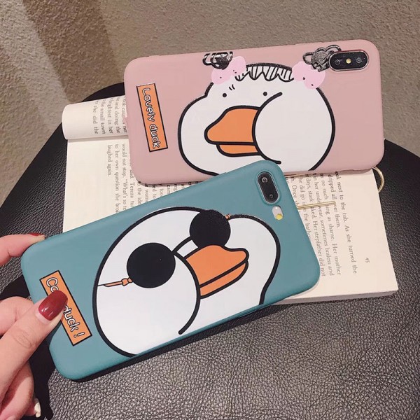 Cool And Lovely Duck iPhone Cases For Couples In TPU