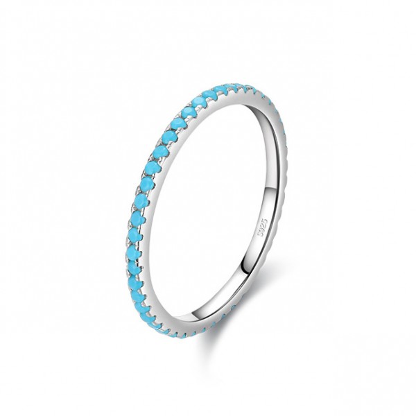 Women's The Rose Atoll Stacking Ring in Sterling Silver