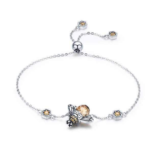 Little bee 925 Sterling Silver Bracelet for Women
