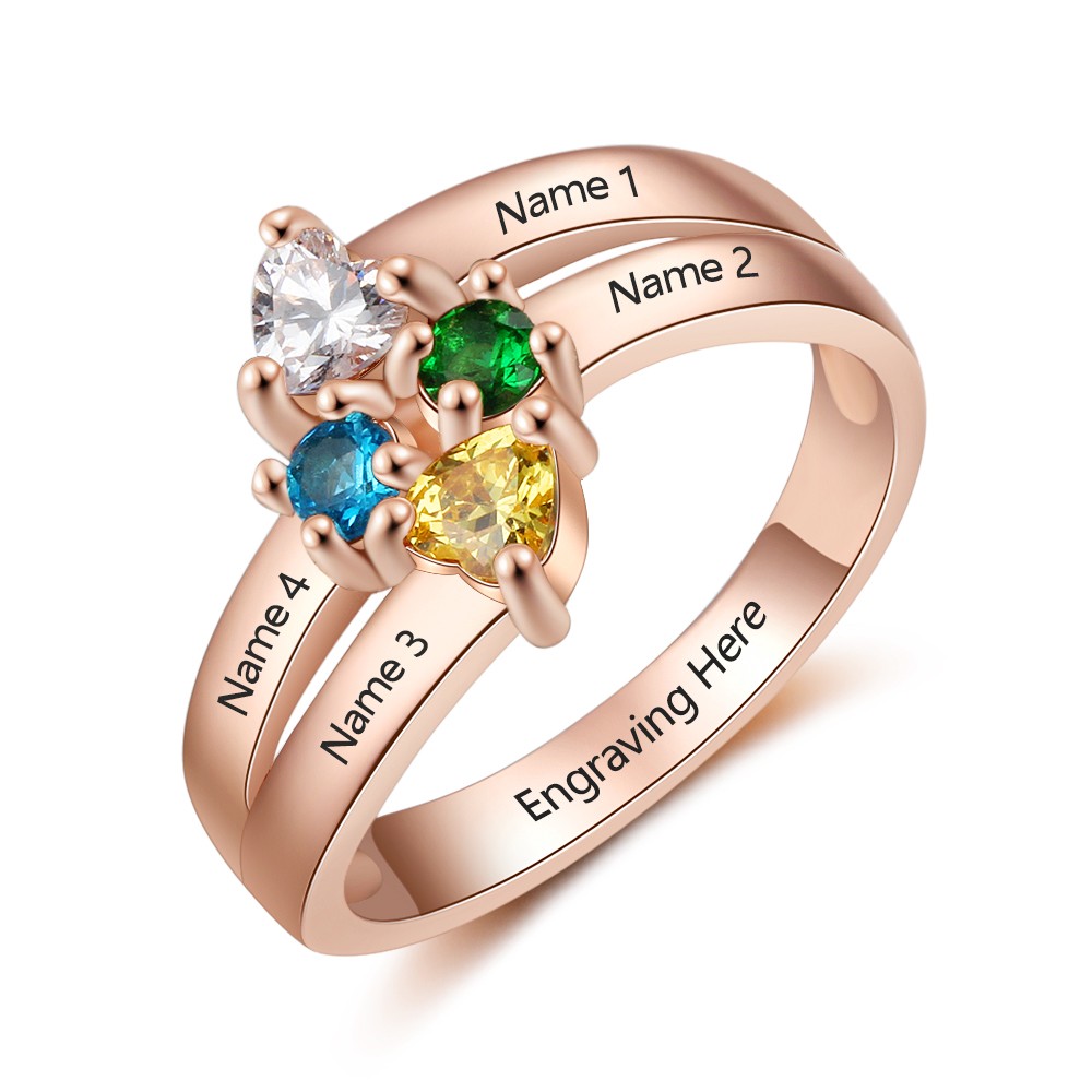 Affordable store birthstone rings