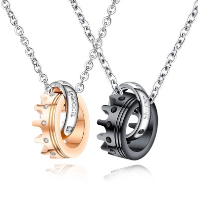 25 Best Matching Couple Necklaces ideas  couple necklaces, his and hers  jewelry, matching necklaces for couples